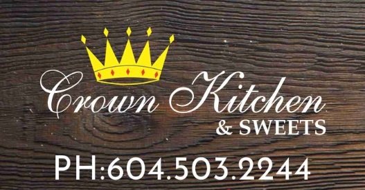 Crown Kitchen Logo Wood